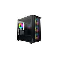 montech x5m (b) carcasa de ordenador micro torre negro