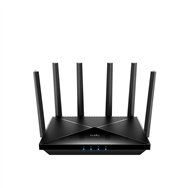 cudy wr6500 router inalámbrico gigabit ethernet doble banda (2,4 ghz / 5 ghz) negro