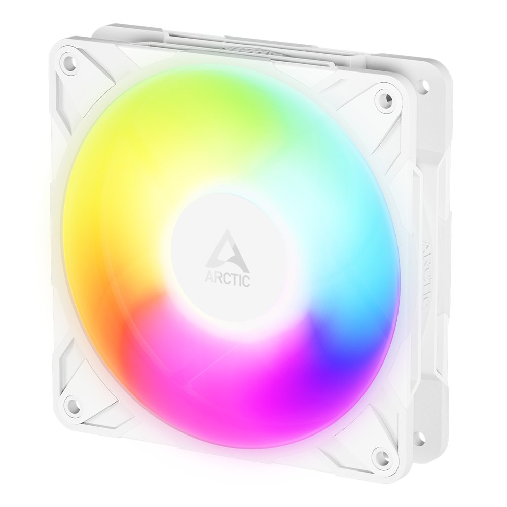 arctic freezer p12 pro reverse a-rgb (white) carcasa del ordenador ventilador 12 cm blanco 1 pieza(s)