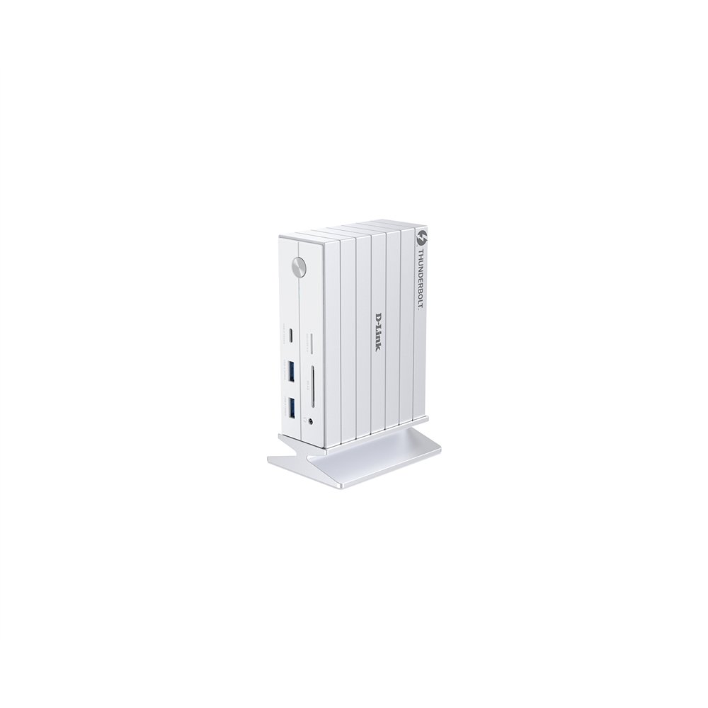 d-link duf-e01/e base para portátil y replicador de puertos alámbrico thunderbolt 4 blanco