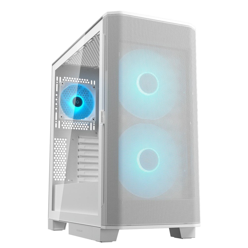 cougar cgr-5ya6w-rgb midi tower blanco