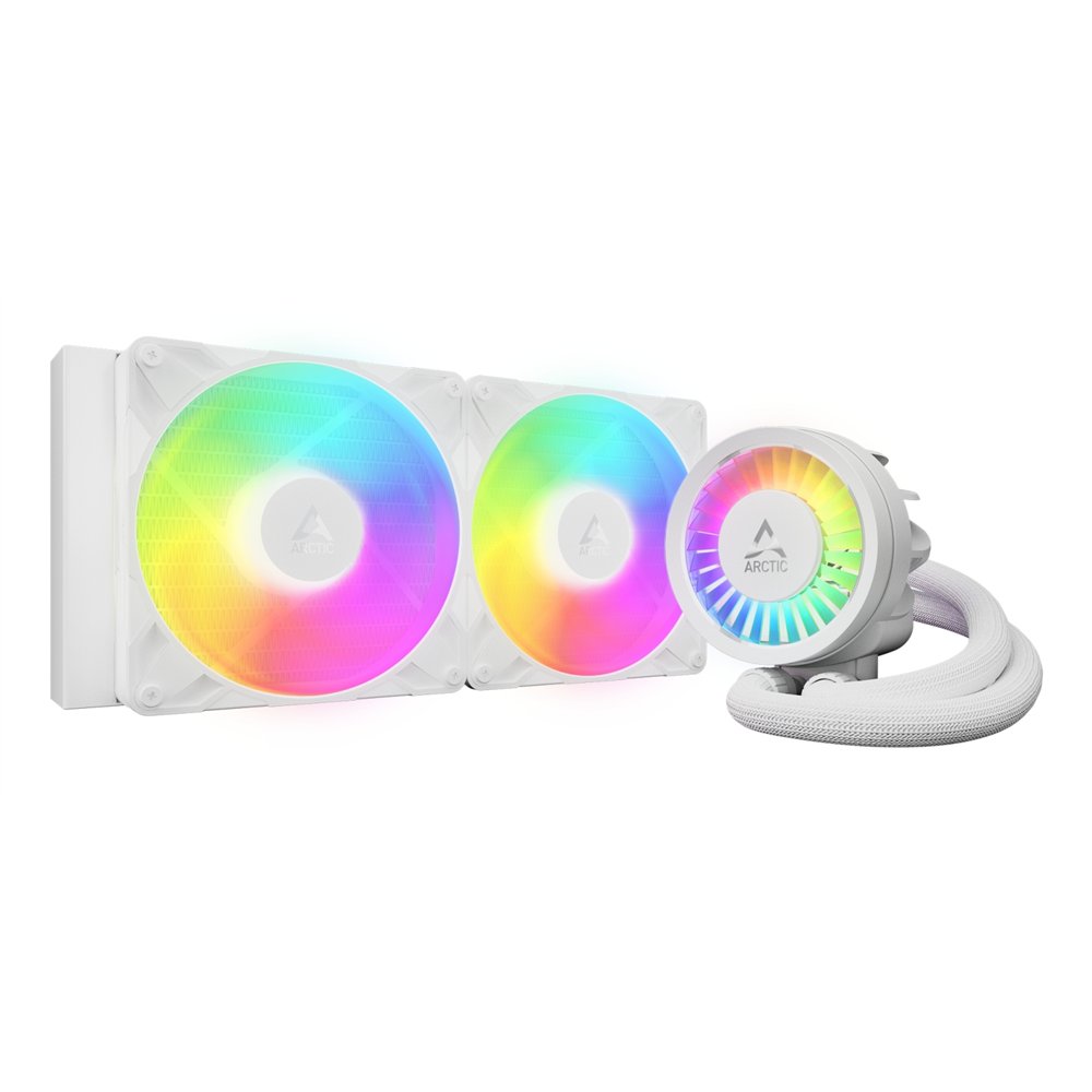 arctic liquid freezer iii pro 280 a-rgb (white) procesador sistema de refrigeración líquida todo en uno 12 cm blanco 1 pieza(s)