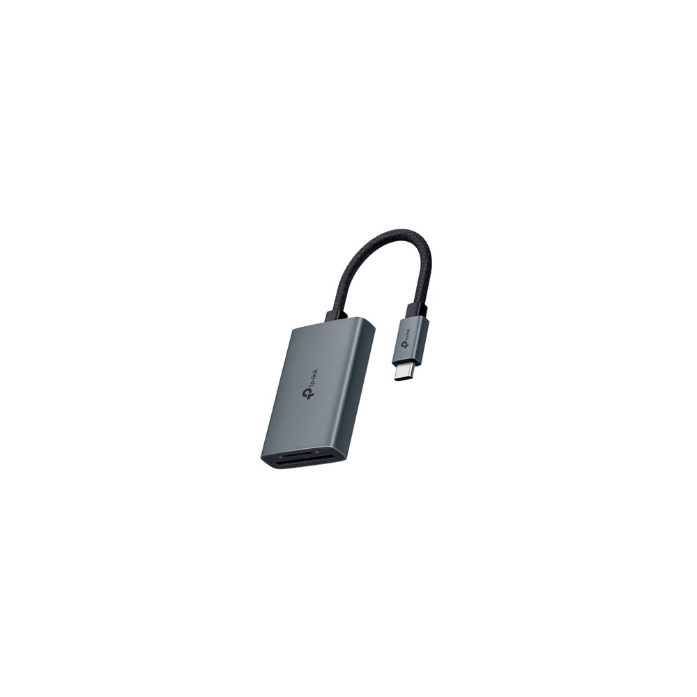 tp-link ua440c lector de tarjeta usb 3.2 gen 1 (3.1 gen 1) type-c gris