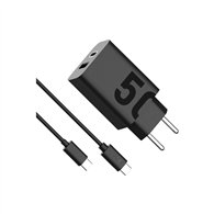 motorola turbopower 50w universal negro corriente alterna carga rápida interior