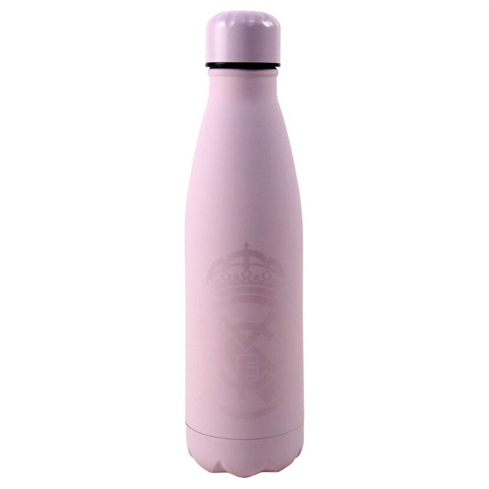 botella rosa acero inoxidable real madrid 600ml