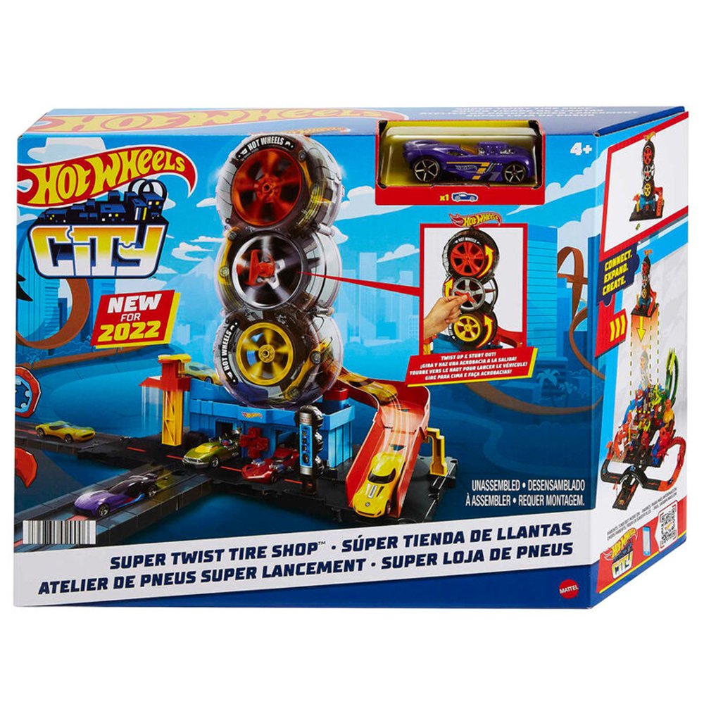 super tienda de llantas hot wheels