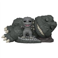 figura pop super godzilla sleeping godzilla with minilla