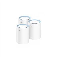 cudy m1200 3-pack sistema wi-fi mesh (wi-fi en malla) doble banda (2,4 ghz / 5 ghz) wi-fi 5 (802.11ac) blanco 1 interno
