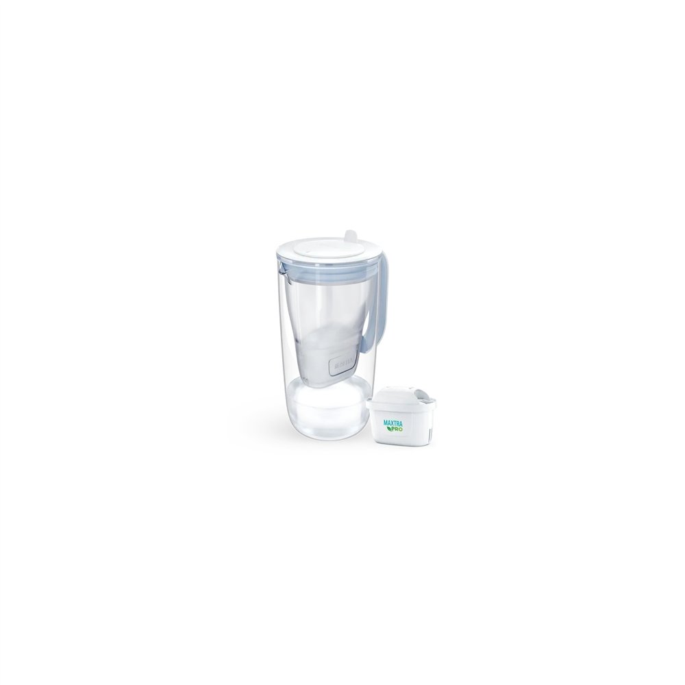 brita jarra de cristal con filtro de agua