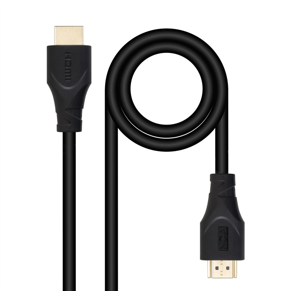 nanocable cable hdmi v1.4 ccs, a/m-a/m, negro, 1m