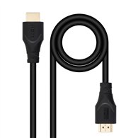 nanocable cable hdmi v1.4 ccs, a/m-a/m, negro, 2m
