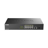 d-link dgs-1010mp/e switch no administrado l2 gigabit ethernet (10/100/1000) energía sobre ethernet (poe) 1u negro
