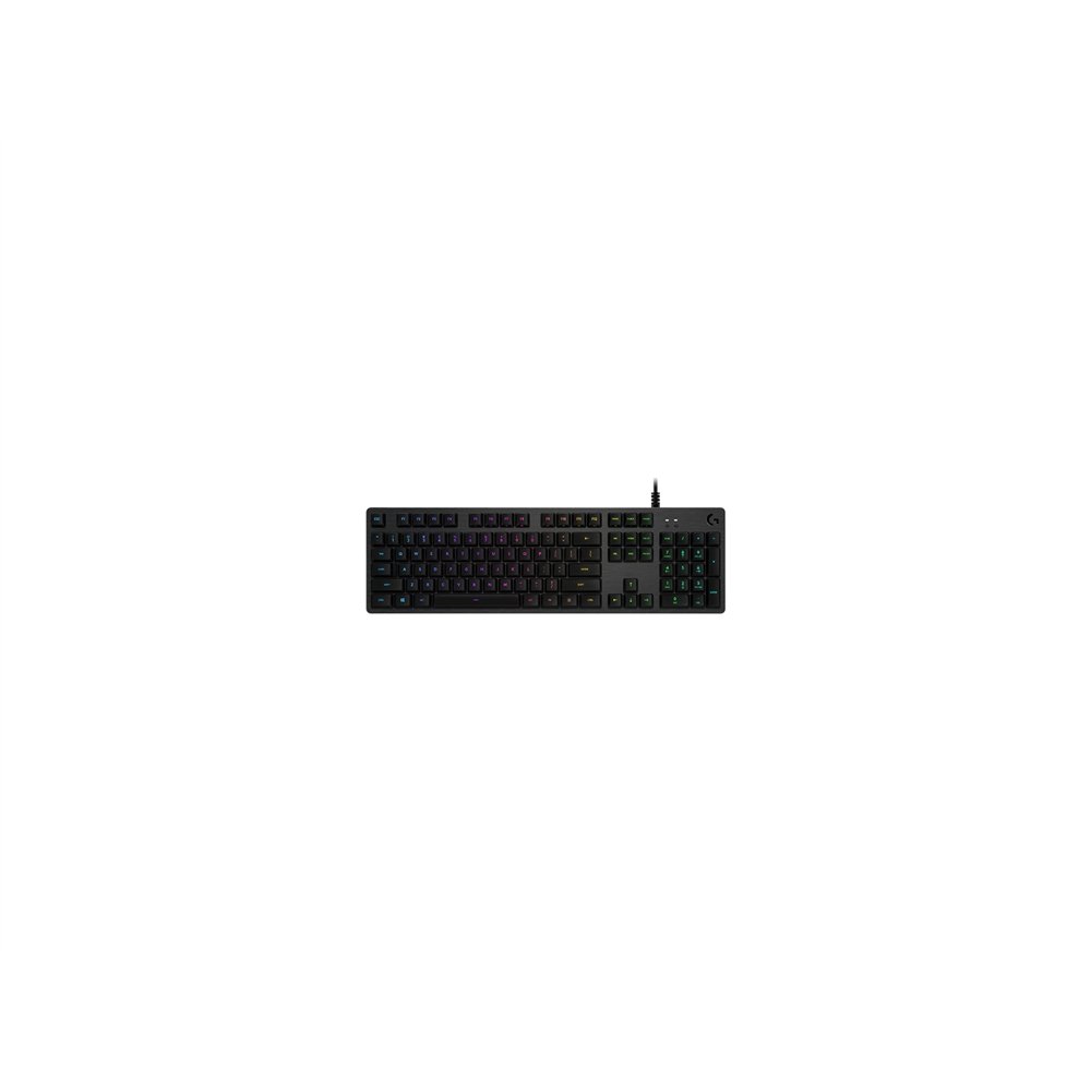 logitech g g512 teclado gaming usb mecanico portugues negro
