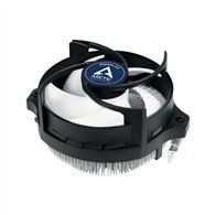 arctic alpine 23 compact amd ventilador cpu set de refrigeracion 9cm aluminio negro