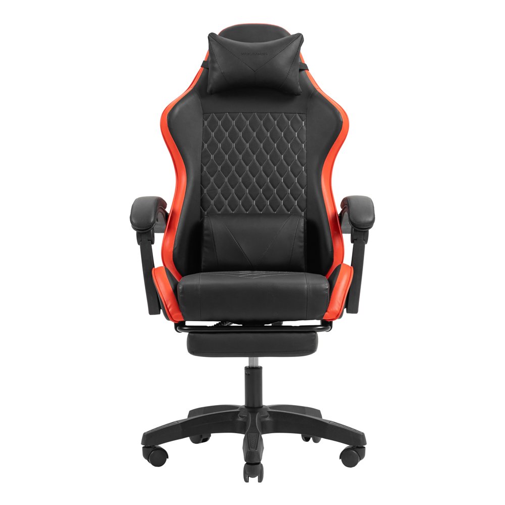 mars gaming mgc-x silla para videojuegos de pc asiento acolchado negro, rojo