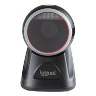 iggual l2dusb-s-ax lector de códigos de barras fijo 1d/2d cmos negro