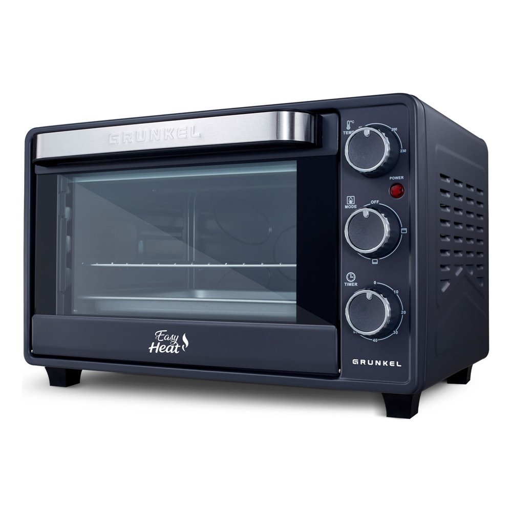 grunkel hr-23easy horno 23 l 1600 w negro, acero inoxidable