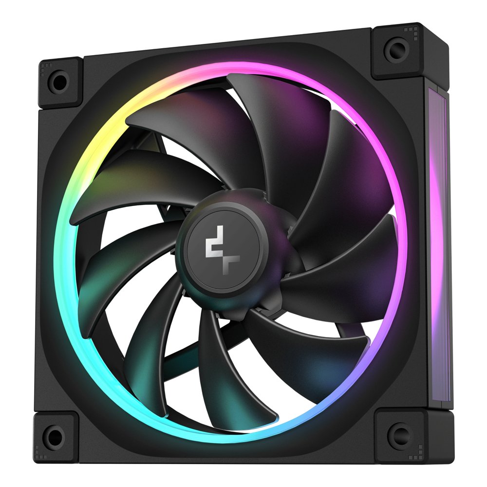deepcool fl12 carcasa del ordenador ventilador 12 cm negro 1 pieza(s)