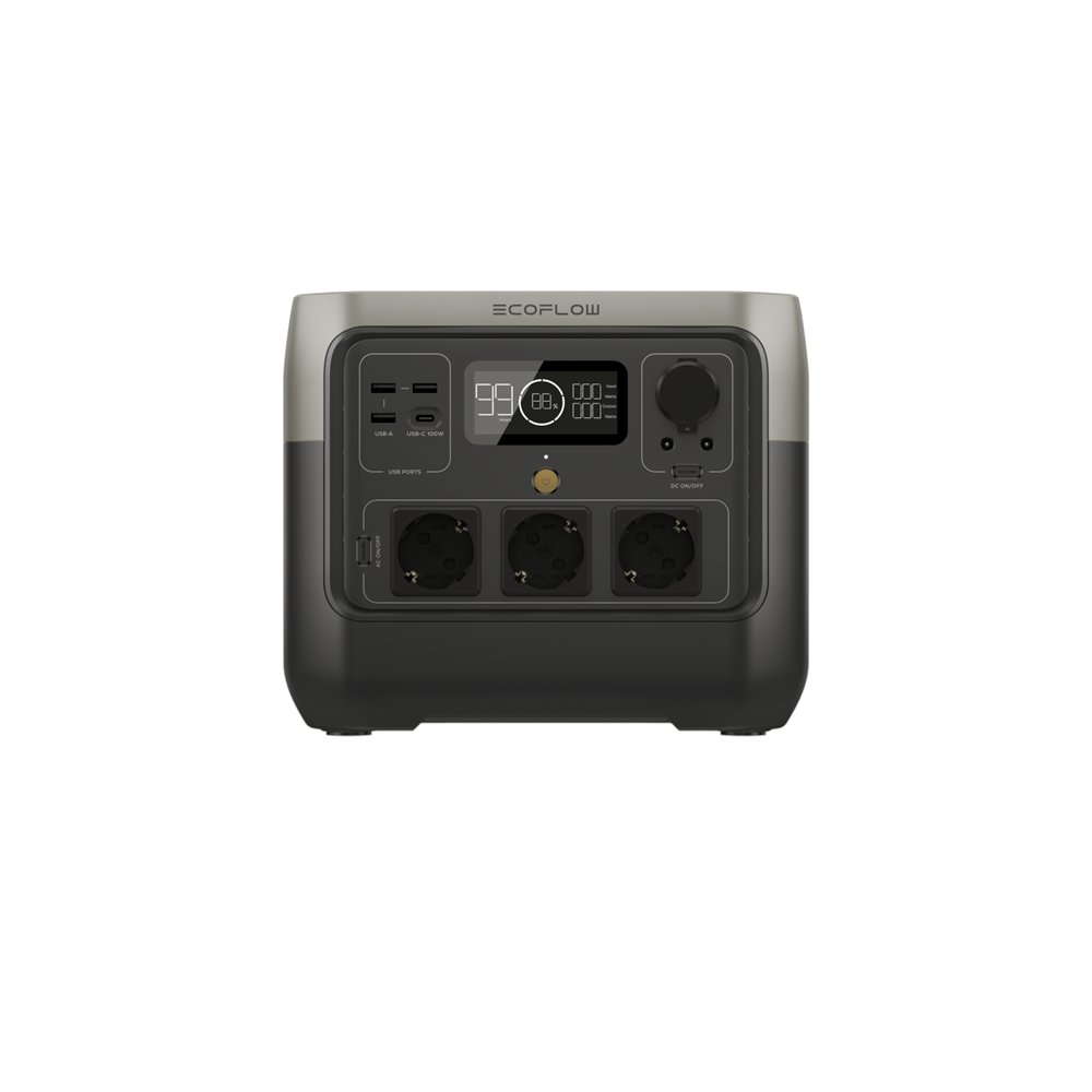 ecoflow river 2 pro estación de energía portátil fosfato de hierro-litio (lifepo4) 800 w 7,8 kg