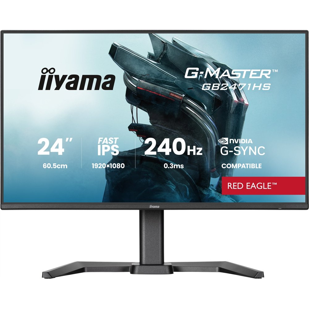 iiyama g-master gb2471hs-b1 pantalla para pc 60,5 cm (23.8") 1920 x 1080 pixeles full hd negro