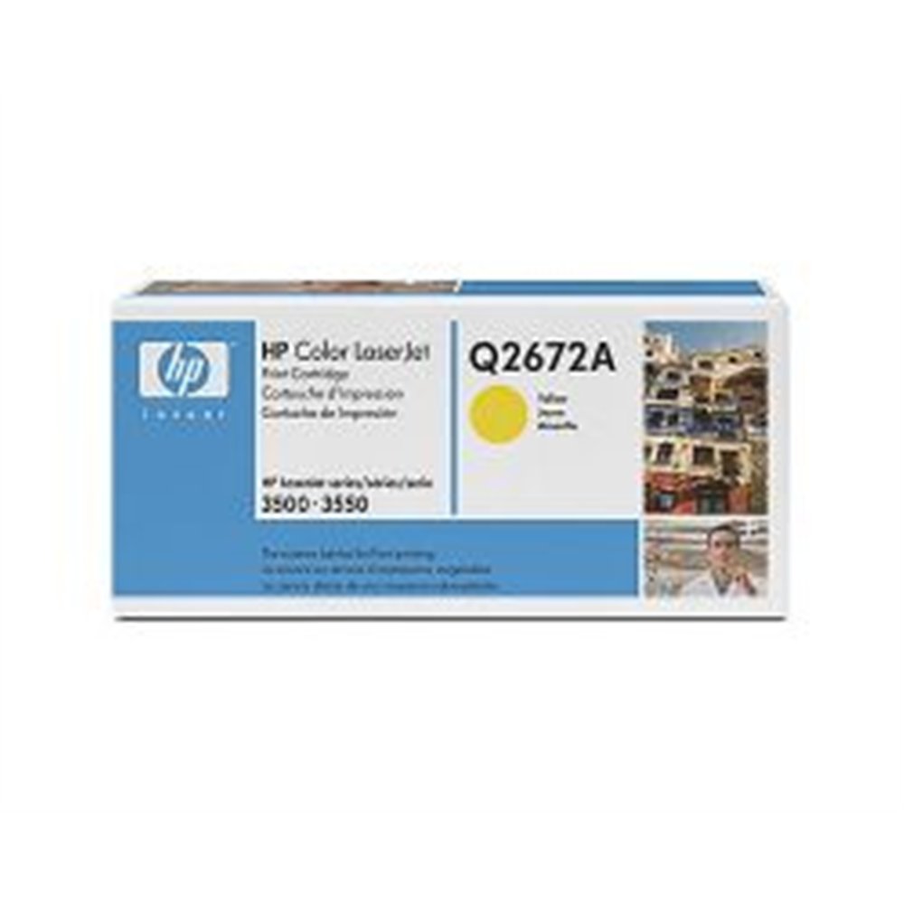 toner hp laserjet 309a amarillo 4000 páginas (q2672a)