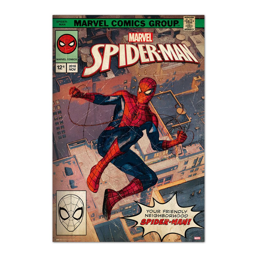 poster comic spiderman marvel