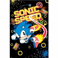poster speed sega sonic the hedgehog