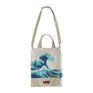 bolsa shopping la gran ola kanagawa hokusai