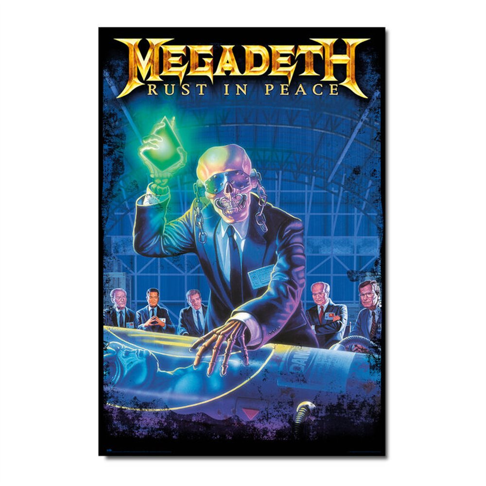 poster megadeth rust in peace