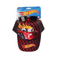 set gorra + gafas sol hot wheels