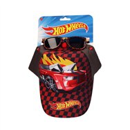 set gorra + gafas sol hot wheels