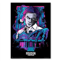 poster luminiscente stranger things