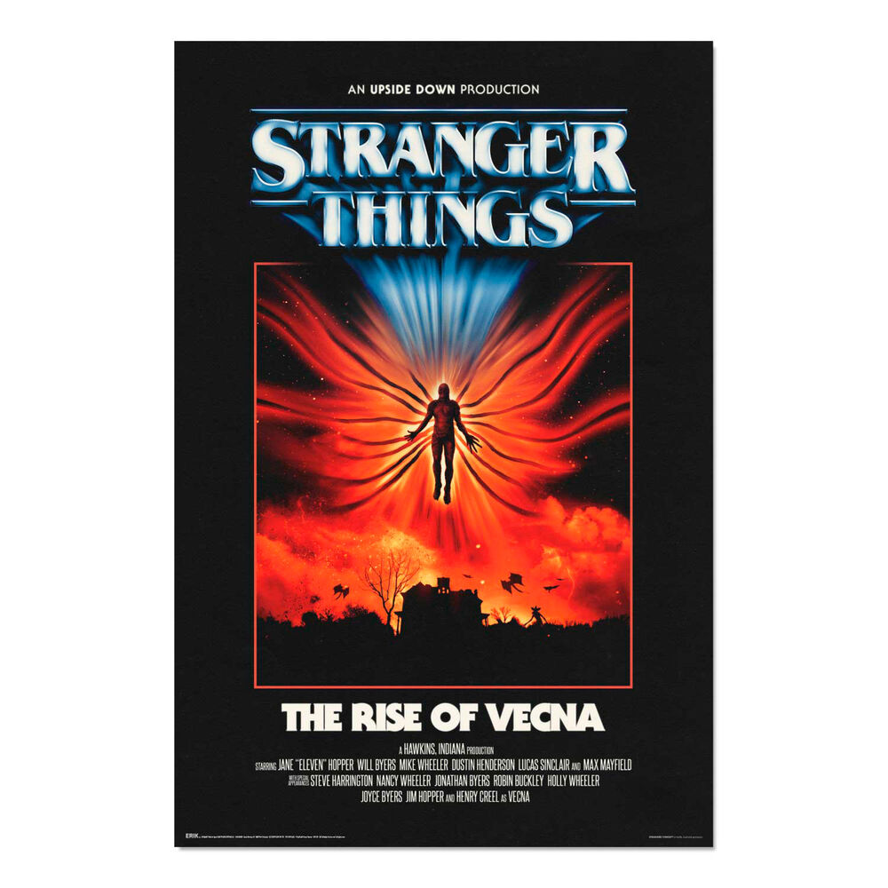 poster the rise of vecna stranger things
