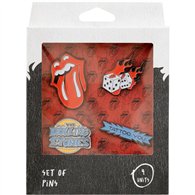 blister set 4 pins rolling stones