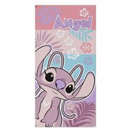 toalla angel stitch disney microfibra