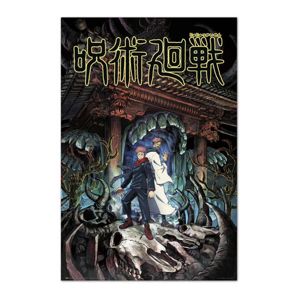 poster yuji &38 sukuna jujutsu kaisen