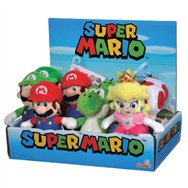 llavero peluche super mario nintendo 12cm surtido
