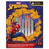 set papeleria spiderman marvel