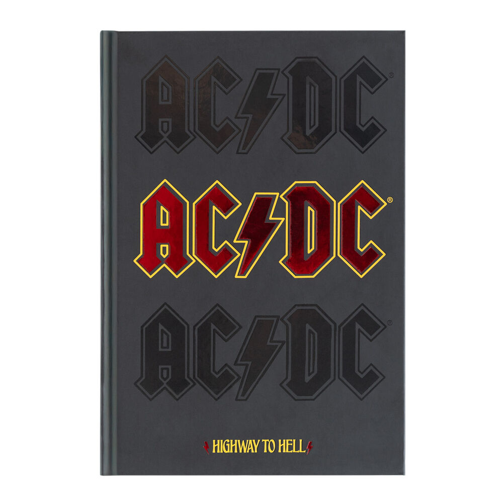 cuaderno a5 premium ac/dc