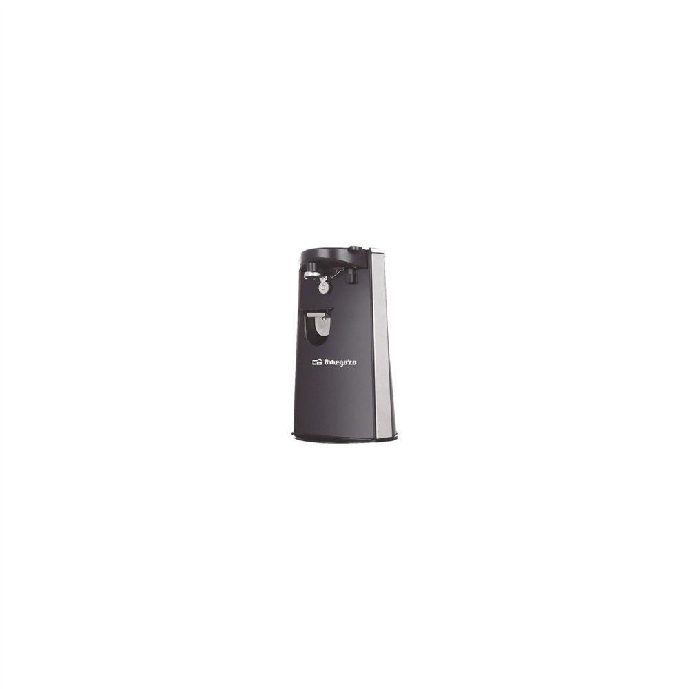abrelatas electrico orbegozo cu 6500 multifuncion 3 en 1 60w sujecií“n magní‰tica de la tapa negro 17350