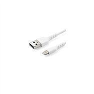 startech.com cable de 2m lightning a usb tipo-a certificado mfi - blanco rusbltmm2m