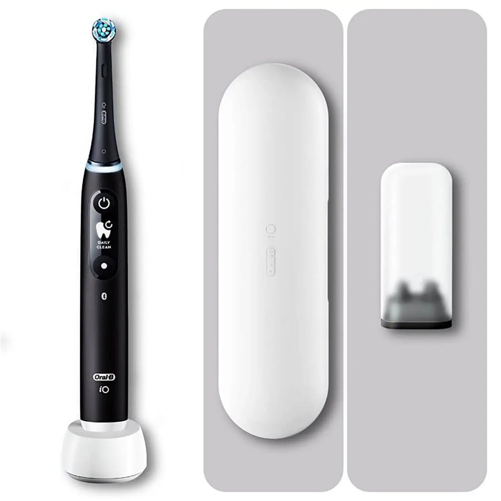 oral-b io series 6 adulto cepillo dental giratorio negro