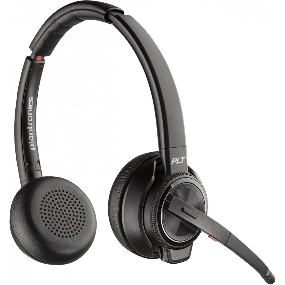 poly auriculares savi 8220 uc dect 1880-1900 mhz usb-a