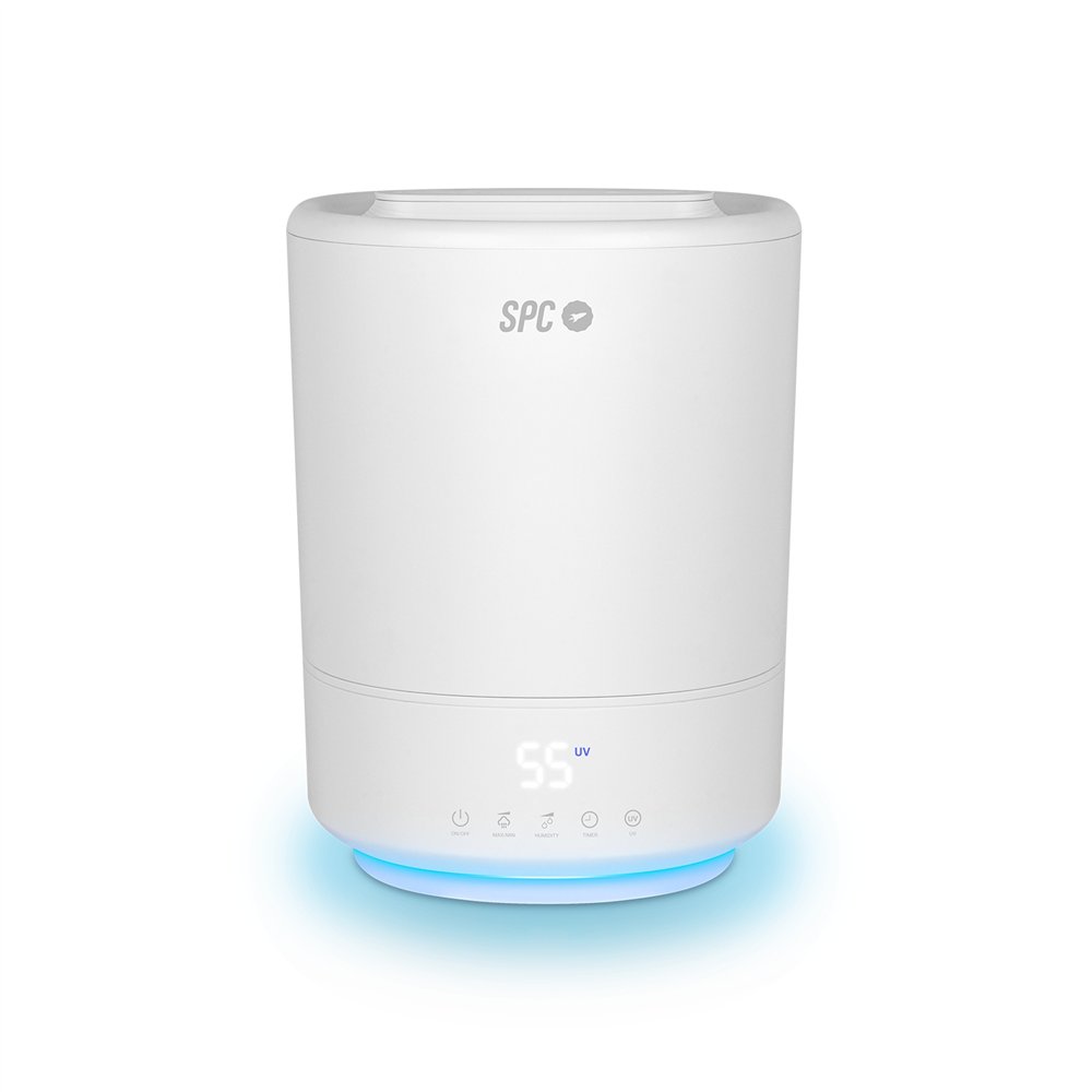 spc evande humidificador ultrasónica 4,5 l blanco 30 w