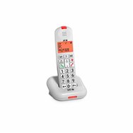 spc comfort kairo teléfono dect identificador de llamadas blanco