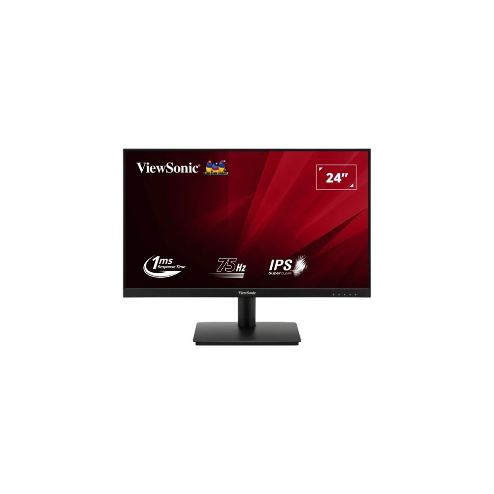 viewsonic va va240-h-2 pantalla para pc 60,5 cm (23.8") 1920 x 1080 pixeles full hd led negro