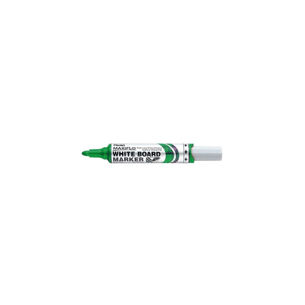 pentel maxiflo marcador punta redonda verde