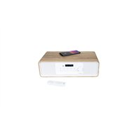 thomson mic301ibt sistema de audio para el hogar microcadena de música para uso doméstico 10 w blanco, madera