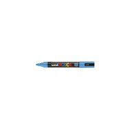 posca uni pc-5m marcador 1 pieza(s) punta redonda azul