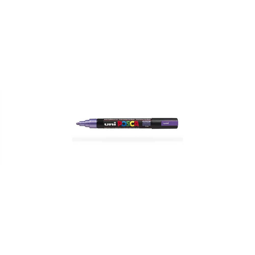posca pc5m vtm marcador 1 pieza(s) punta fina violeta metalizado